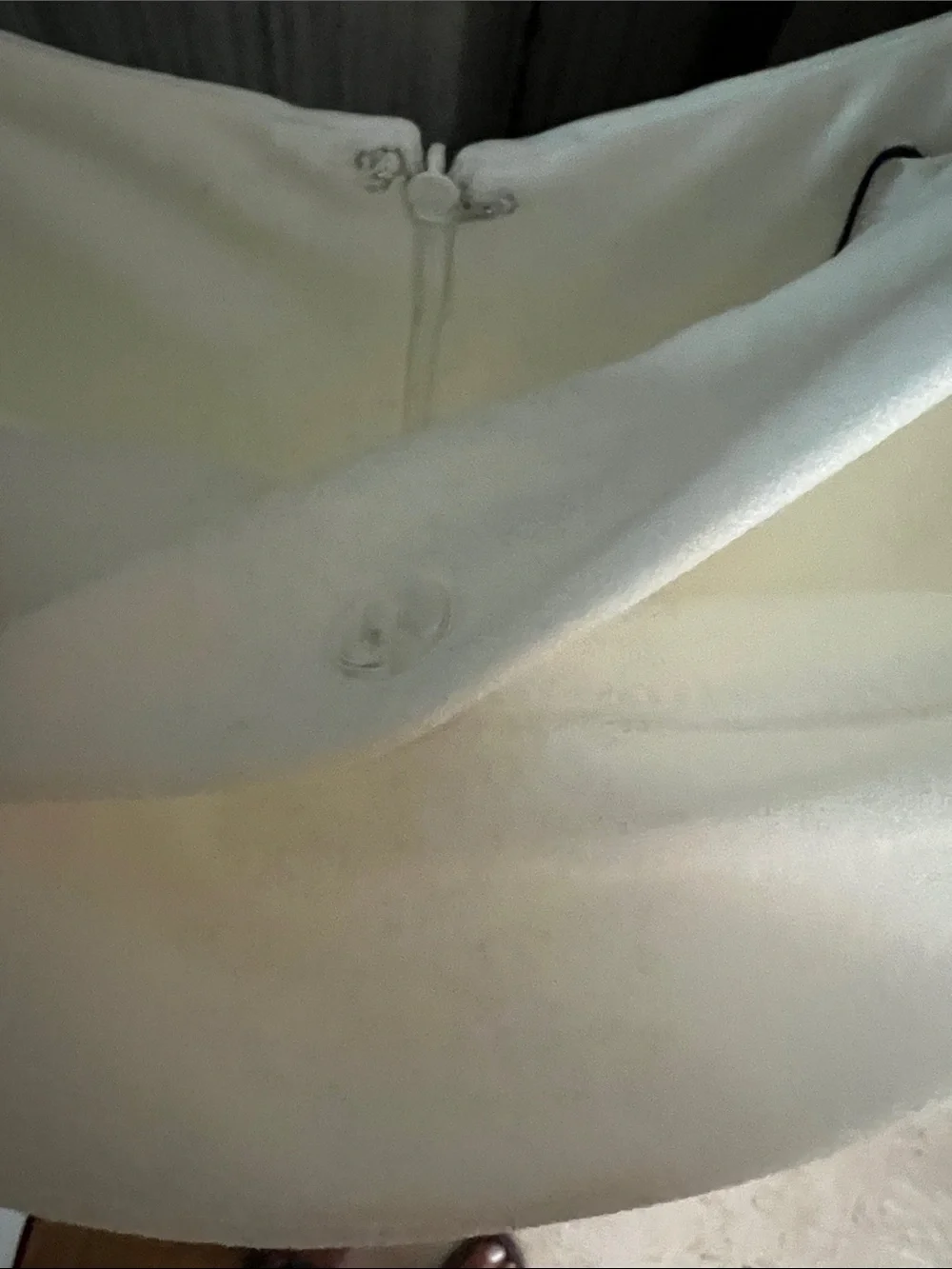 NWT REVOLVE Australia SHOWPO Tabitha cowlneck high split ivory maxi dress US 10 - Picture 11 of 13